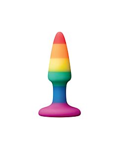 Mini Plug Anal Arc-en-ciel Lovebow