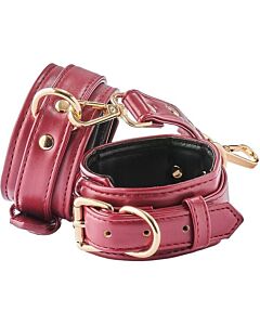 Bracelets de cheville rouge vif