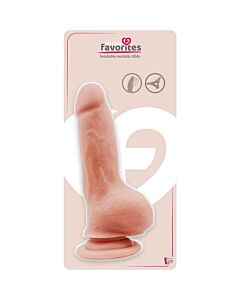 Dildo RealFlex 18cm - Plaisir Flexible