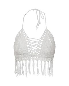 Bikini Blanc Tissé Sexy