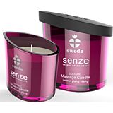 Bougie de massage Swede Senze Ecstatic - Jasmin, Ylang Ylang
