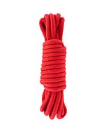 Corde bondage à 5 m rouge