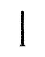 Dildo anal swirl hose negro 5cm