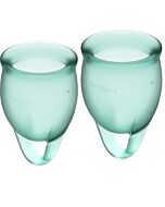 Satisfyer Feel Confident Kit Copa Menstrual Transparente 15 + 20ml