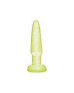 Basix gélatine mini-anal bouchon 9 cm luminescent