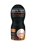 Masturbateur bouche mâle forme d'effet de la chaleur