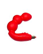 Big-boy mâle G-spot stimulateur rouge 7 vitesses