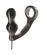 bouchon de la main-d'œuvre avec l'anneau de pénis et de contrôle transparent