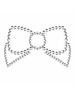 Caches-Tétons en Argent avec Nœud