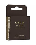 Lelo Hex Preservativos Respect XL 3uds