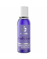 massage amour Fruity effecteur de chaleur d'huile 50 ml canneberge / baies sauvages 50ml