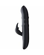 10 x vibrateur lapin avec vibrateur - noir