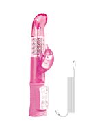 Vibromasseur rechargeable rose delfn
