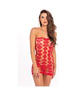 Robe droite Queen of Hearts - rouge