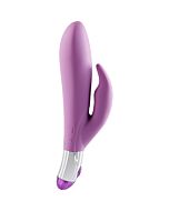 vibes Beau vibrateur lapin violet doux au toucher