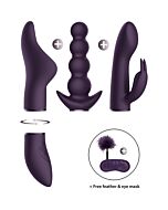 Kit Plaisir 6 Vibrande Clitoris - Purpura