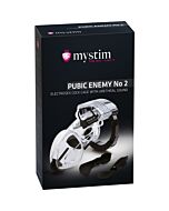 Ceinture de chasteté pubic ennemi n ° 2 cock cage