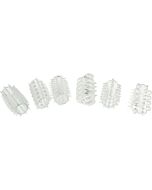 Puissance manchon de pénis transparent 6pcs fixé