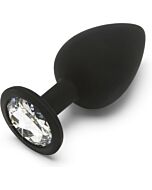 Bijou de butin diamant - Plug de Silicona - Grande