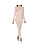 Mono rhinestone blanco