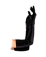 Leg avenue extra longs gants de velours noir