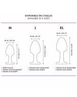 Dorcel diamant silicone bouchon l 95cm