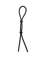 Booster bague réglable à double pénis noir