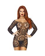 Robe Noire au Crochet