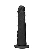 Pene realístico - 25cm - negro