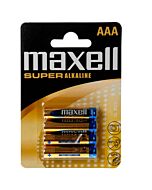 Maxell pila super alkaline aaa lr03 blister*4
