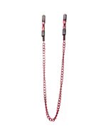 pinces réglables Ouch pour mamelons rouges