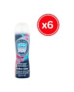 Durex jeu parfait 50 ml de glissement (6 pièces)