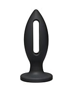 Plug luge 5 cm black