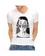T-shirt drôle vous sucez