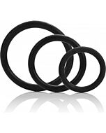 Anneau Triple Noir