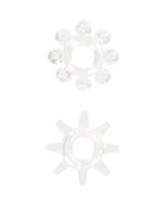 Puissance extensible 2pcs anneau transparent