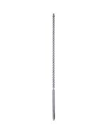 Dip stick côtelé - Plug pénien - 6 cm - Plata