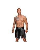 Falda gladiator para él - negro