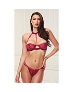 Soutien-gorge et lanières Baci Conjunto - Rojo