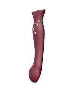 Zalo vibrador reina cleopatra con calor - rojo