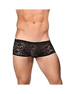 Homme dentelle noire pouvoir boxer