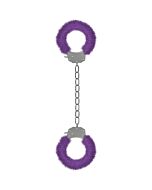Ouch revers de jambe de plaisir avec peluche pourpre