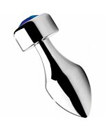 Bouchon en aluminium avec gemme bleue - petit