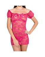 Picardías shoulder rosa