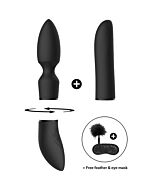 Kit Plaisir Vibrande Clitoris - Negro