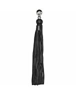 Latigo Heavy Metal Ball Flogger Softy - Noir