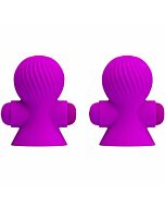 Pretty love estimuladores pezones 12m vibraciãn lila