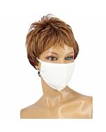 Masque en coton blanc Covid-19