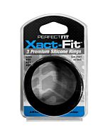 Xact fit kit 3 anillos de silicona - 5 cm, 5.3 cm y 5,5 cm