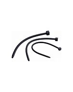 Cathéters urétraux boulonnés de luxe en silicone - noir